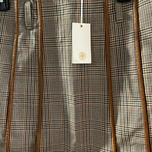 Tory Burch Verónica plaid pleated midi skirt -59748 timeless piece